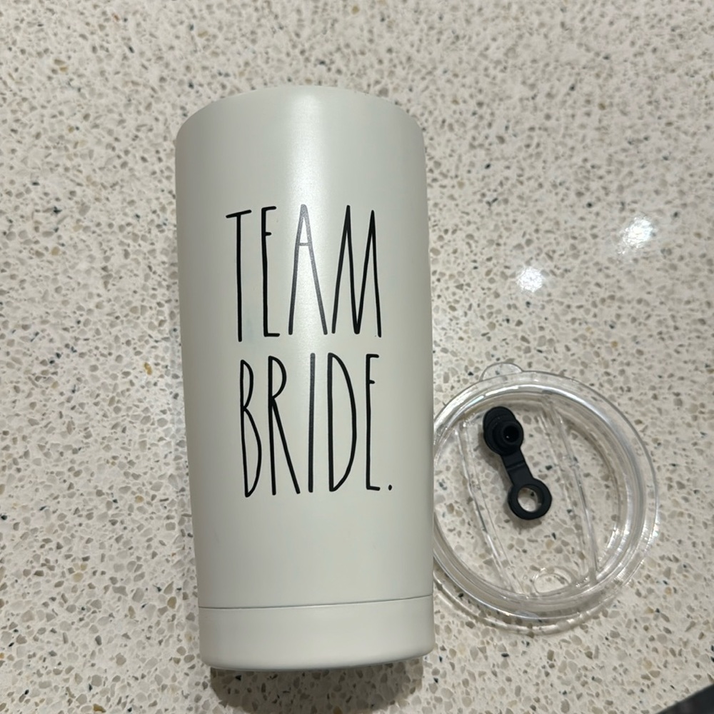 Rae Dunn “Team Bride” Travel Coffee Mug